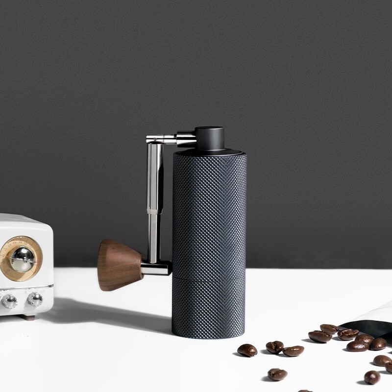Taimo Nano Mini Portable Coffee Machine Manual Bean Grinder Foldable Coffee Bean Grinder Nano Black Diamond Pattern (Single Product Grinding Core)