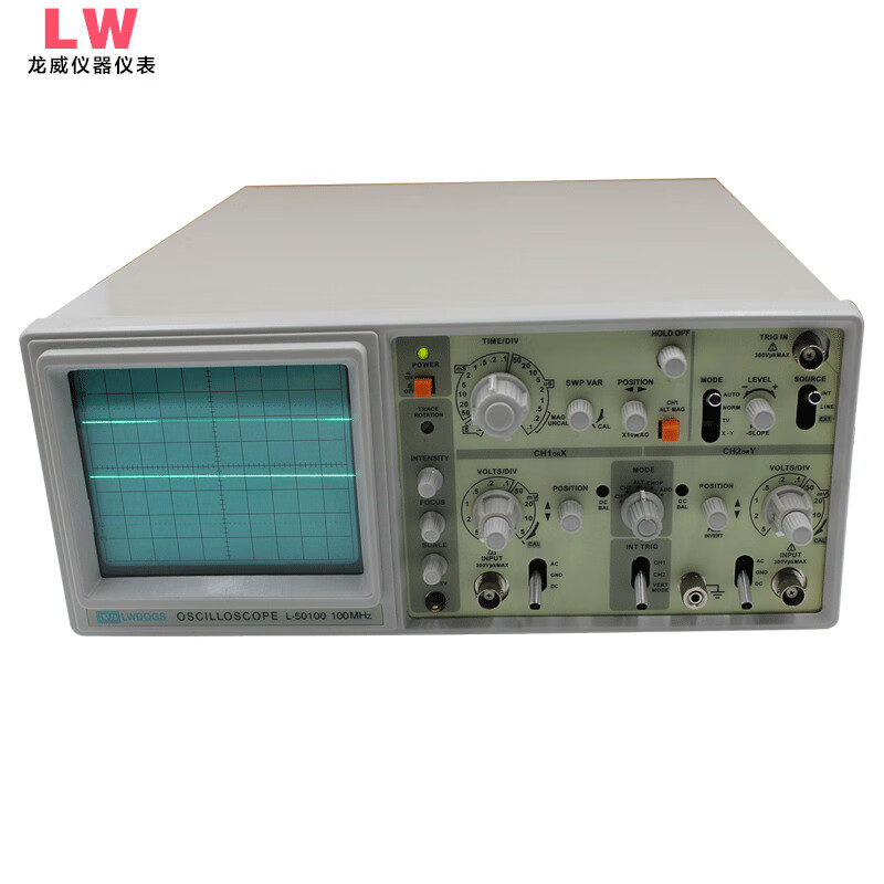 Longwei 100MHz analog dual-channel L-212 oscilloscope 20M40M60M100M oscilloscope 20M 40M 60M L-212 20MHZ