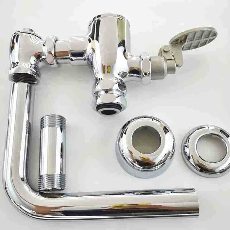 Hexiang industrial flush valve flush valve American standard CF-9806 foot valve (counter model)