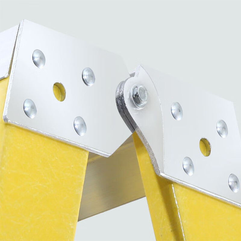 Golden Anchor European standard fiberglass insulated double-sided ladder industrial ladder LFD420GFA herringbone ladder engineering ladder expansion height 3.995 meters