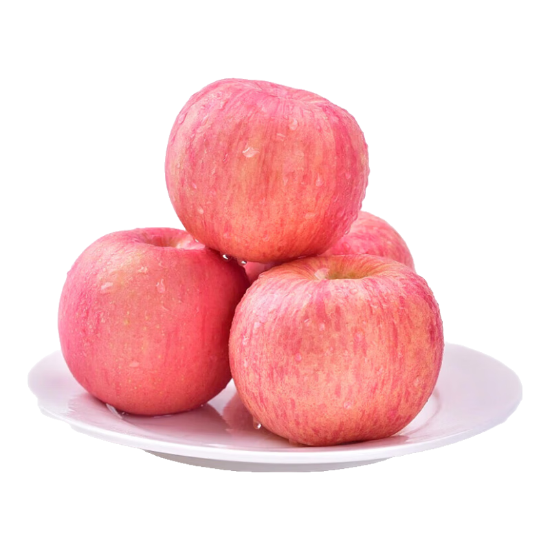 Jingdida Shaanxi Luochuan Red Fuji Apple, net weight 8 pounds, single fruit 200g+, fresh fruit, gift giving, delivered directly from the source
