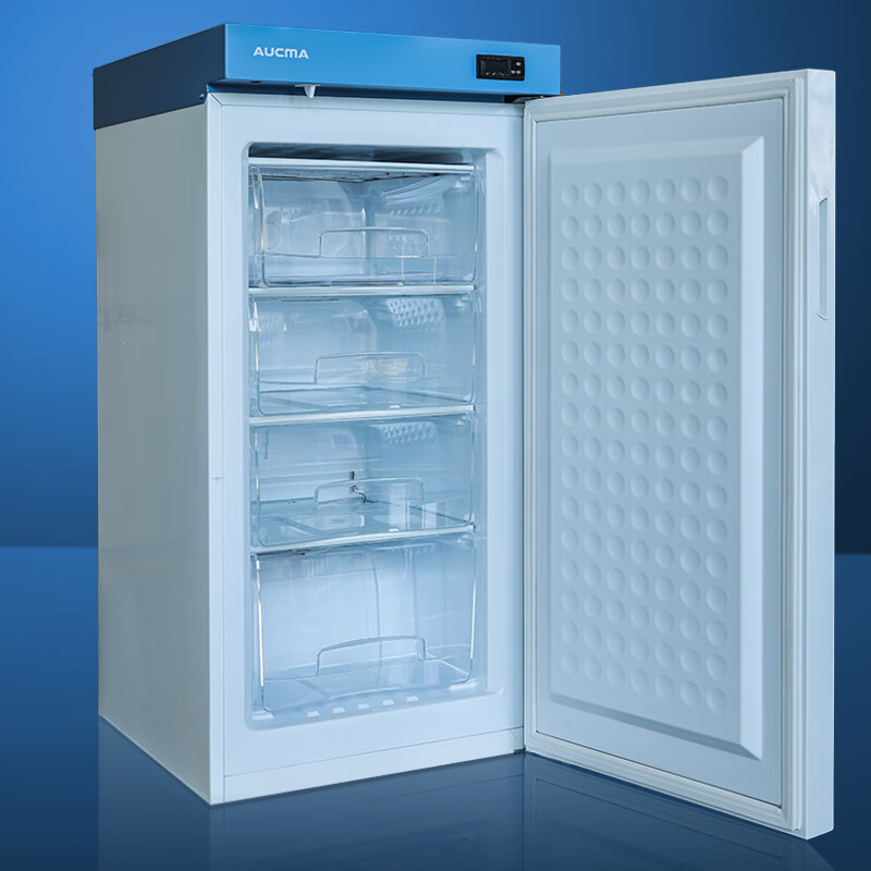 Aucma medical low-temperature freezer - 40 degrees biological research laboratory vertical medical refrigerator - 20 degrees pharmaceutical reagents lockable plasma vaccine quick-freezing cryogenic storage box 116 liters -10~-25 degrees DW-25L116