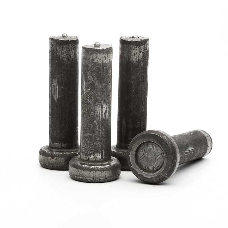 Jinggong steel structure bolts cylindrical head welding nails floor plate shear nails welding nails bolts national standard GB10433 L M16*50 ML15 material (5 pcs)