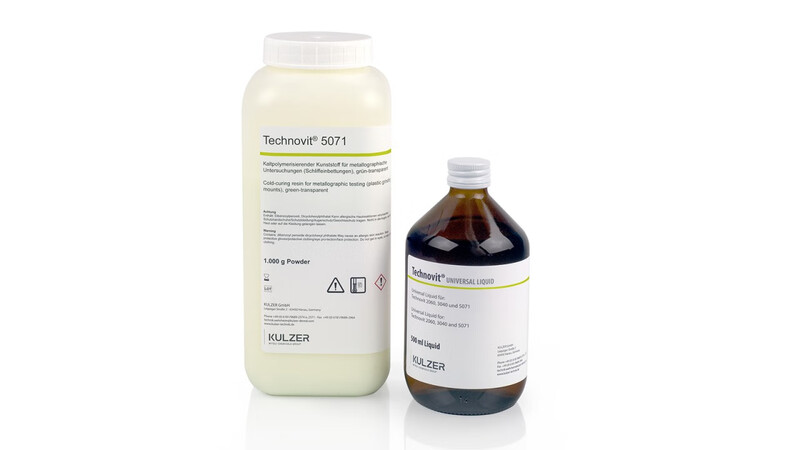 Dissolvable cold mounting 5071 resin Technovit5071 resin Technovit universal liquid 500ml