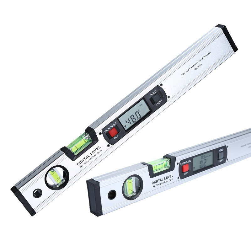 Shixin Laser high-precision electronic digital display level infrared level meter angle meter magnetic slope ruler with level 400MM standard model (without magnet)