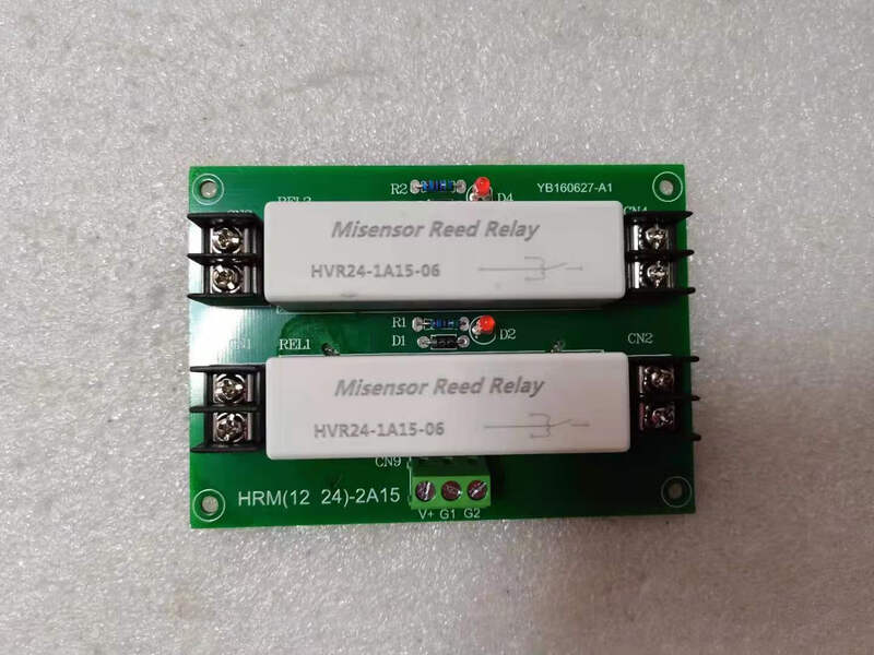 High voltage conversion board reed relay module HRM-2A1524V/12V full PCB pin-type 24V