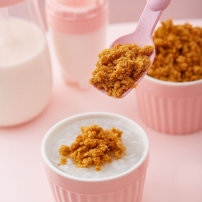 Golden Fragrance Original Children's Nutritional Pork Crispy Floss 108g Made from fresh pork, no preservatives added to flavored sushi ingredients