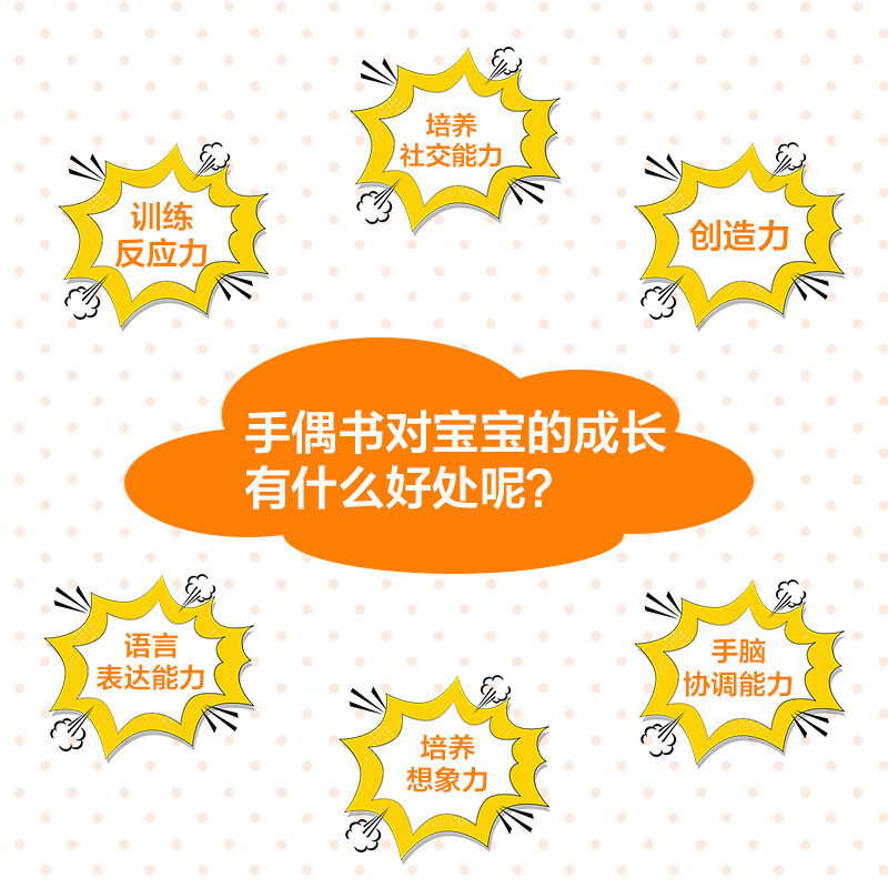 Fun Smart Baby Interactive Hand Puppet Book Bunny Barney 0-2 Years Old Children Enlightenment Game Book Muppet Toy Book Children's Book