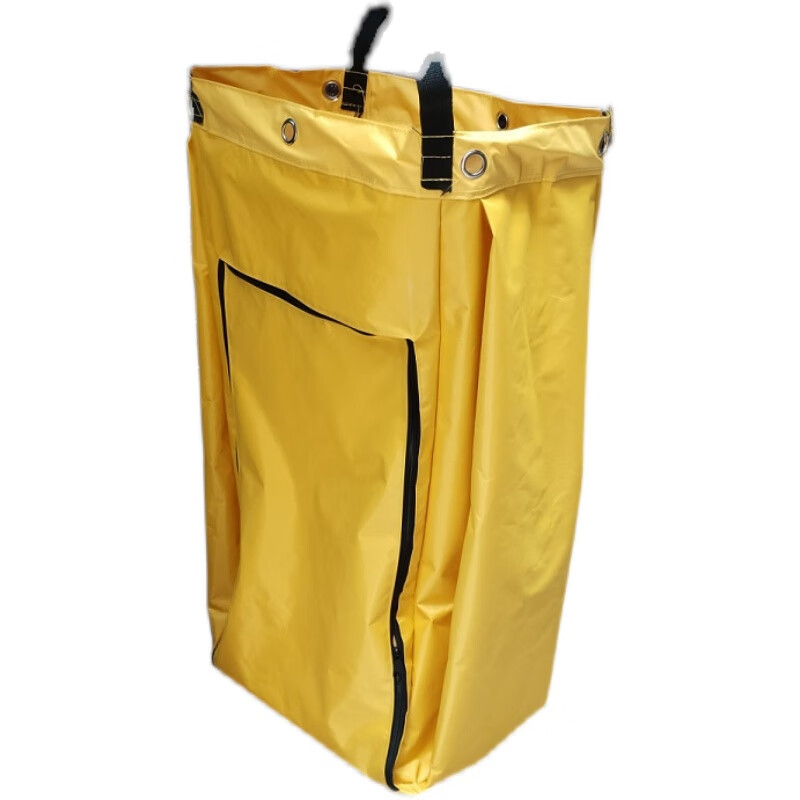 Sailotou multi-functional cleaning vehicle cloth bag linen cart Oxford cloth guest room storage linen bag hotel work vehicle multi-function cleaning vehicle yellow