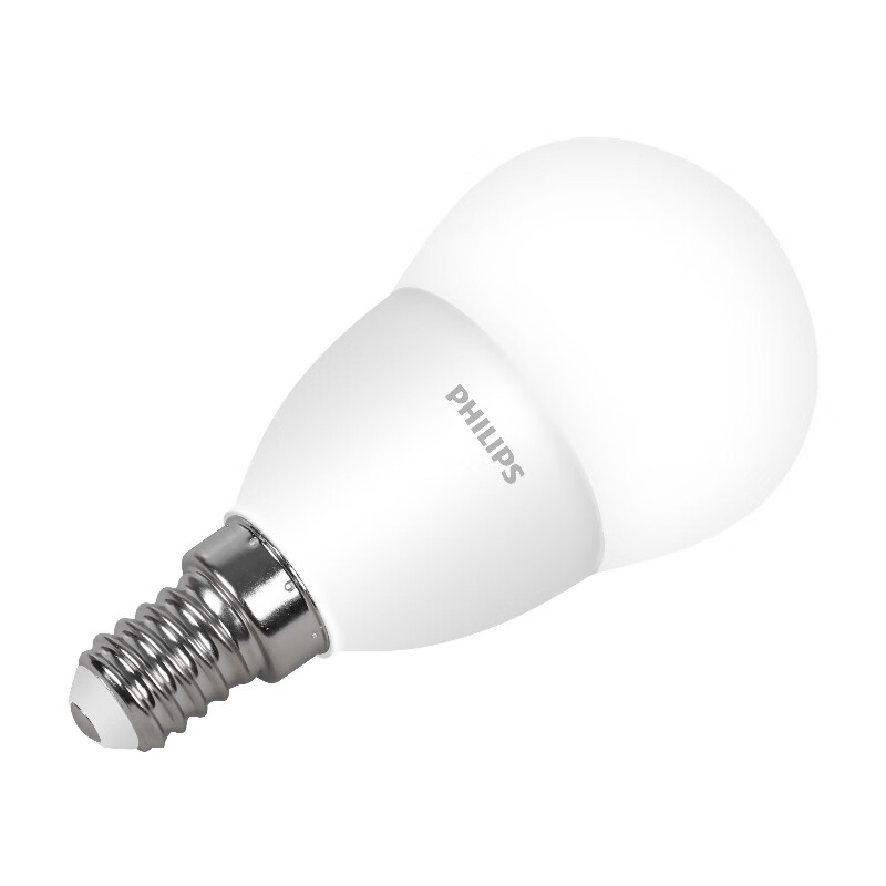 Philips (PHILIPS) constant-brightness LED bulb, high-brightness energy-saving bulb lighting source E14 small screw mouth 6.5W yellow light 3000K true color version