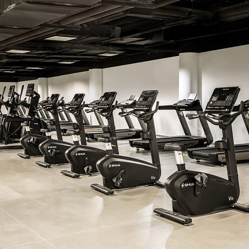 Shuhua vertical exercise bike SH-B9100U commercial high-end spinning electromagnetic control intelligent fitness equipment V10 series B9100U LED version