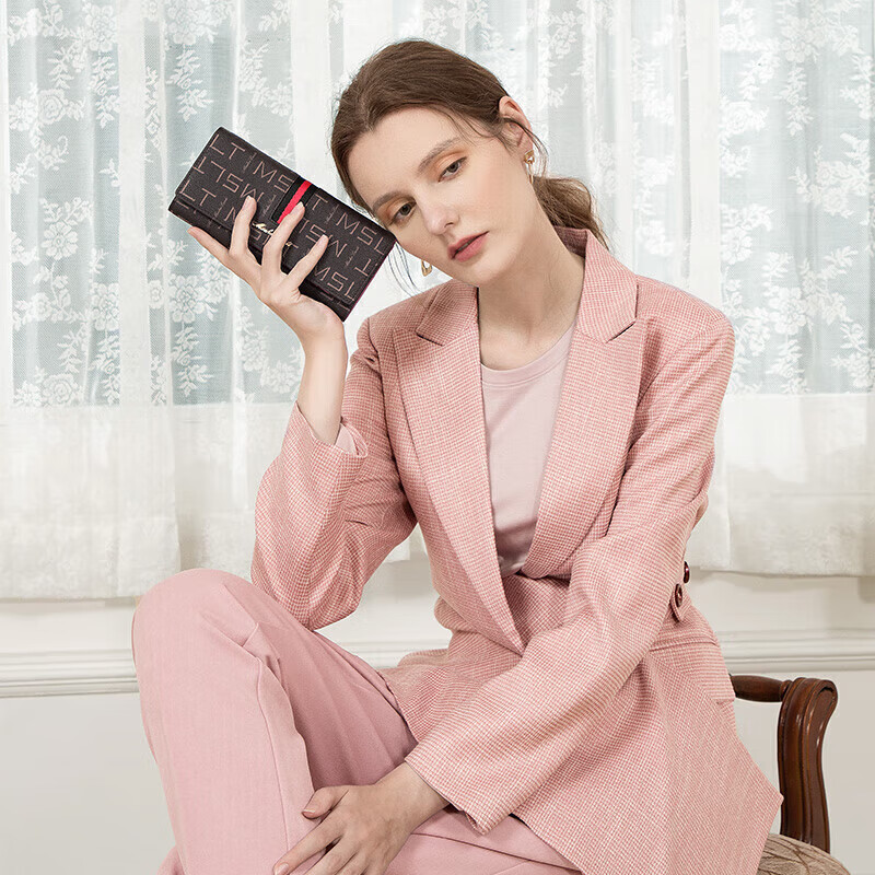 MashaLanti (MashaLanti) Women's Wallet Large Capacity Wallet Women's Long Money Note Holder Hand-held Coin Card Holder Practical New Year's Valentine's Day Gift