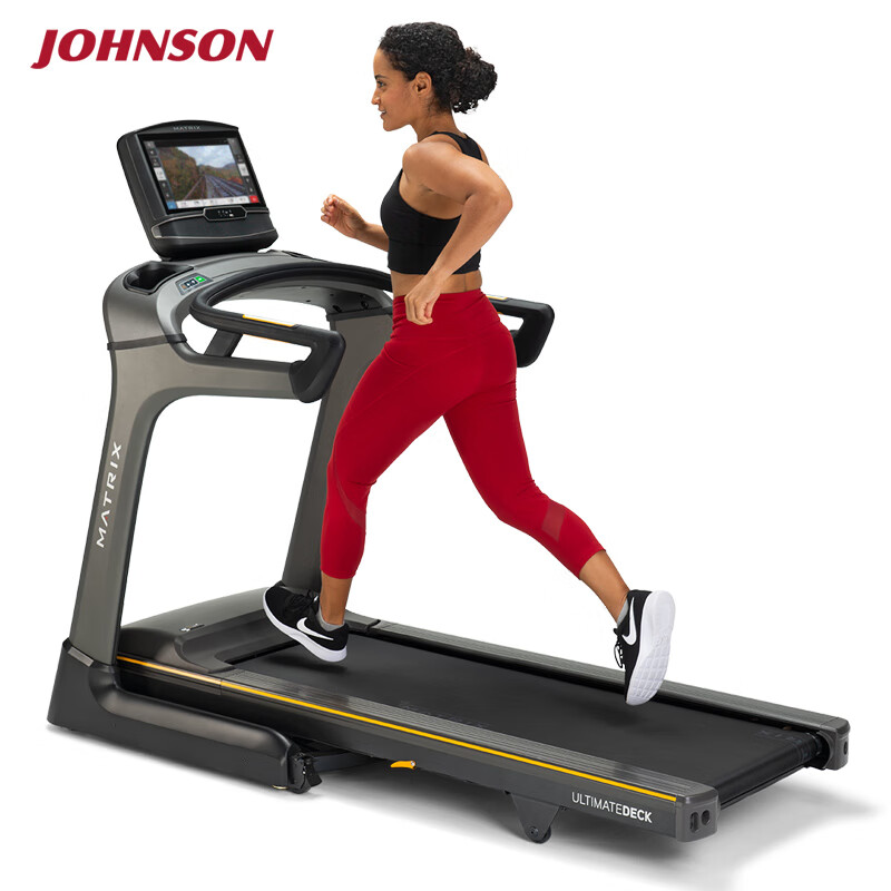 JOHNSON treadmill TF30 luxury home shock-absorbing foldable climbing professional aerobic exercise weight loss gym equipment TF30XIR-touch screen