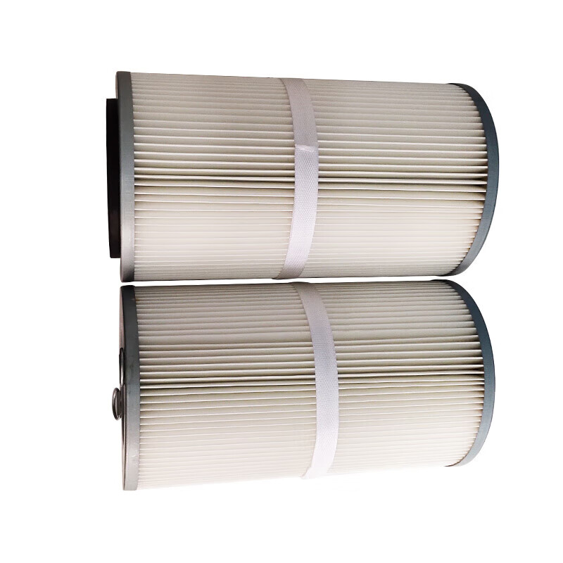 Industrial dust filter element powder spraying workshop dust filter cartridge pulse vacuum cleaner sweeper air filter cartridge top-mounted dust filter cartridge