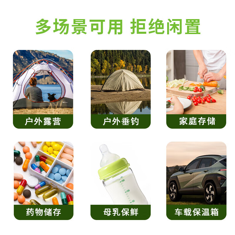 Ice trip 8L incubator breast milk preservation refrigeration small capacity medical transportation food heat preservation