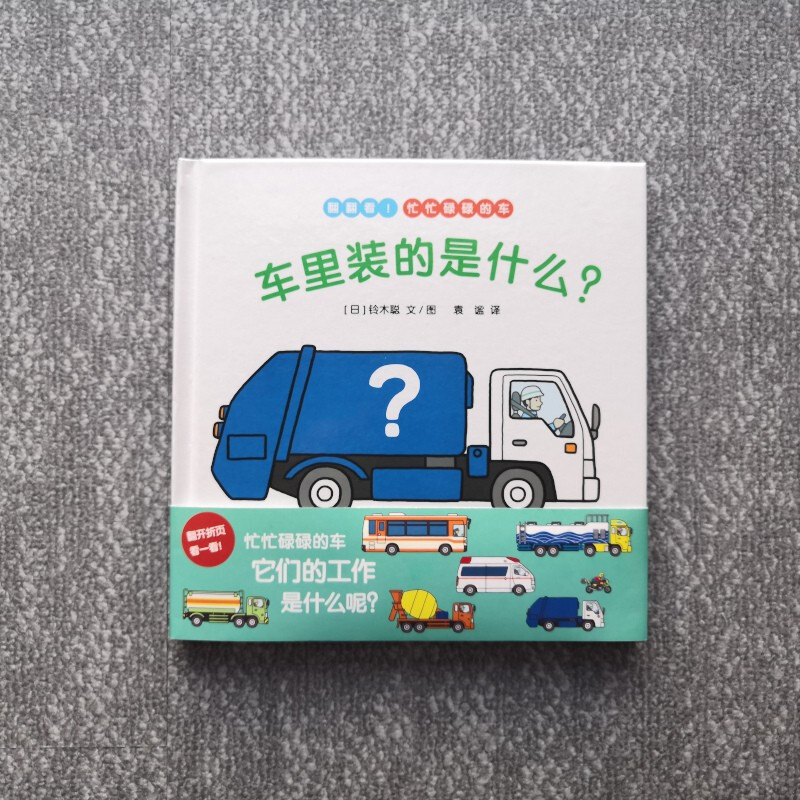 Picture Book for Young Children: What's in the Car?