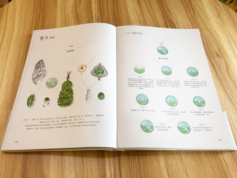 A complete book on hand-drawing techniques for jewelry design