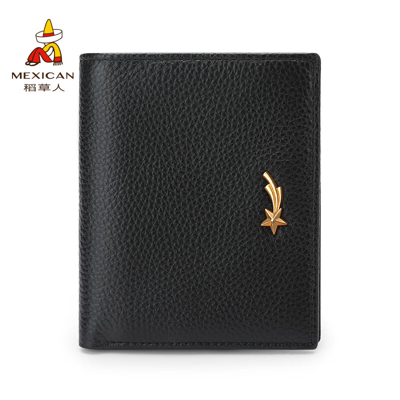 Scarecrow Wallet Women's New Genuine Leather Niche Wallet Women's Cowhide Simple Wallet Coin Purse Girls Card Holder Pink-Long A