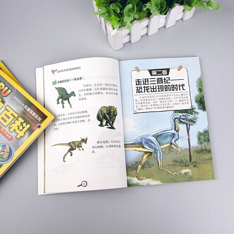 Popular science exploration for children (all 4 volumes) Animal Encyclopedia + Dinosaur Encyclopedia + Plant Encyclopedia + Insect Encyclopedia Reviewed by popular science writers and zoologist High-definition pictures Jointly recommended by Chinese teachers Extracurricular reading books for primary school students