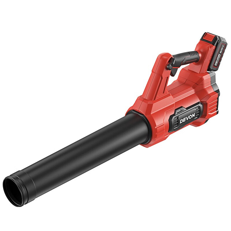 Devon 20V lithium battery blower 4707 small household hair dryer for garden leaf blowing, electric farm tools, bare metal (without battery, charger)