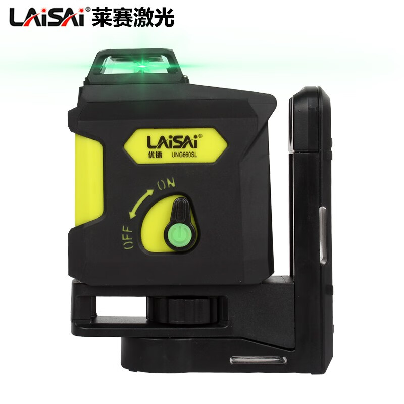 Laisai laser excellent radium level five-line green light wall-mounted infrared 5-line high-precision bright light leveler 5-line green light UNG660SL standard