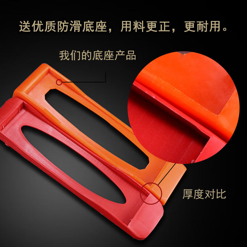 Whetstone for household kitchen knives, fine grinding whetstone, multifunctional extra large knife sharpener, extra large thickness 22*7*4, free anti-slip pad