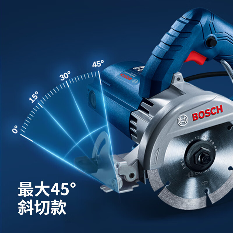 Bosch (BOSCH) cutting machine marble machine slotting machine concrete tile stone multi-functional cutting 1450 watts GDC145