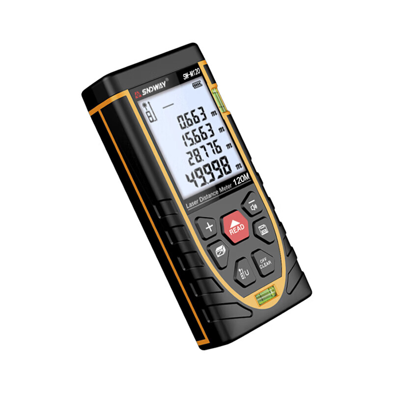 Shendawei laser rangefinder high-precision handheld infrared measuring ruler red light electronic ruler outdoor rangefinder measuring instrument 100 meters SW-M100