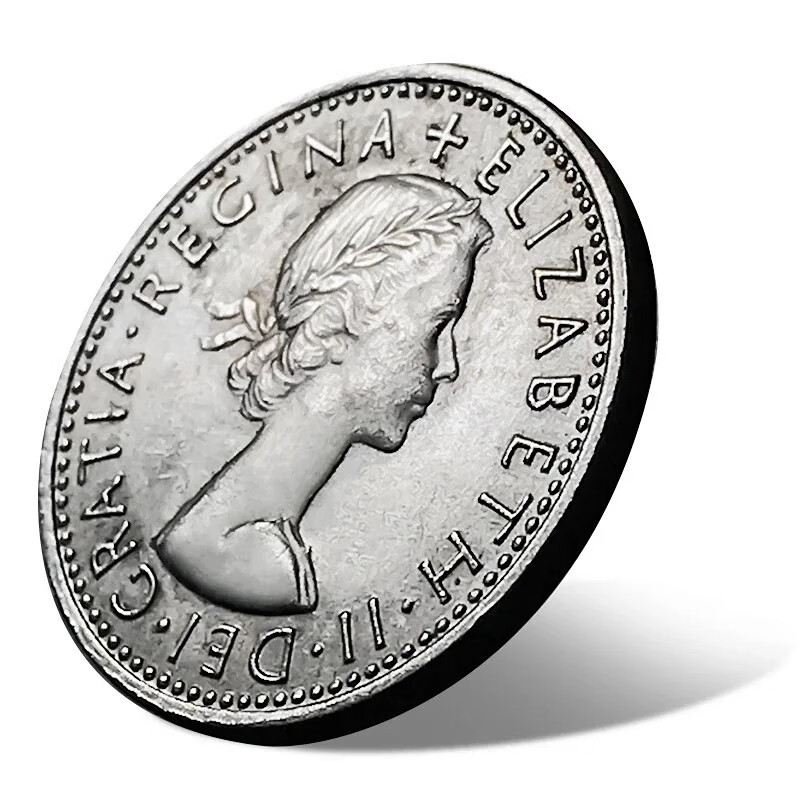 British Sixpence Circulation Coin Lucky Coin Circulation Condition Approximately Pictured Free Postage Single Coin (The Condition Is Randomly Issued)