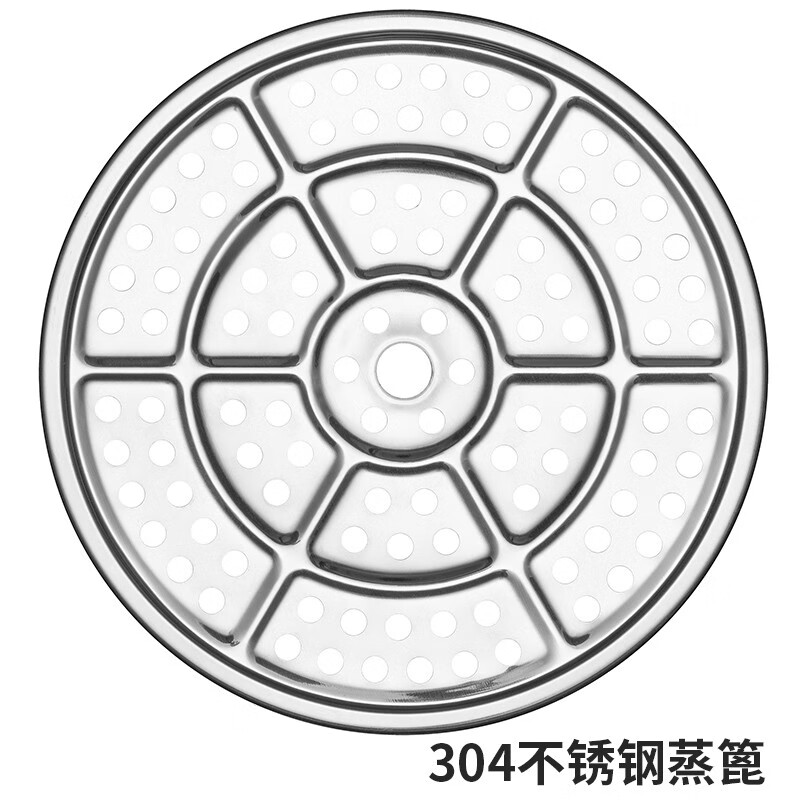 SUPOR Good Helper 304 stainless steel double-layered bottom 28cm steamer gas induction cooker universal steamer SZ28B5