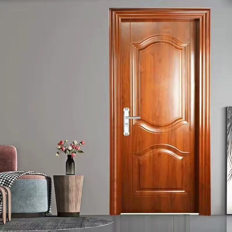 Qinkai's new zinc alloy entrance door rental door painted bedroom door partition simple door interior door soundproof room door Jia'an 80*205*10 left lock inner opening