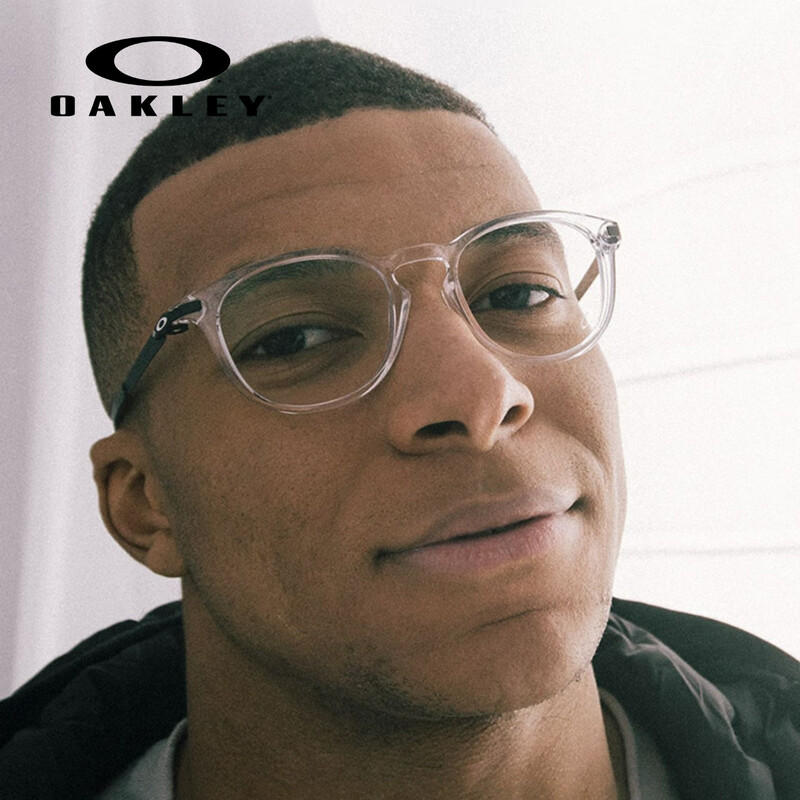 OAKLEY Oakley glasses frame sports optical glasses frame for men and women, can be equipped with anti-blue light lenses 8105 school gift 04 black + red, free anti-blue light lenses