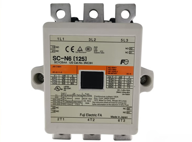 Original AC contactor SC-N4/SE N5 N6 N7 N8 N10 N11 N12 N14 Japan Fuji SC-N4 380V
