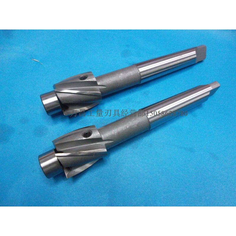 Flat bottom countersink/countersink drill/countersunk head milling cutter with replaceable guide post, taper shank 15 16 18 20 22 24 26 2 16*9