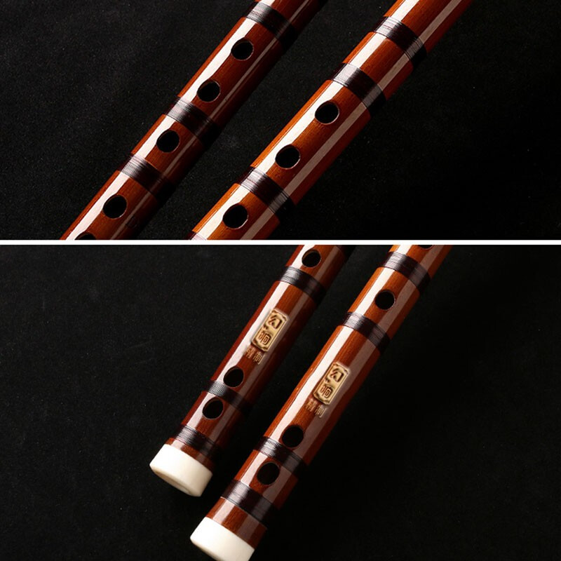 Phantom Flute Refined Section F Bitter Bamboo Flute Beginner Professional Playing Flute Student Adult Children Universal Instrument