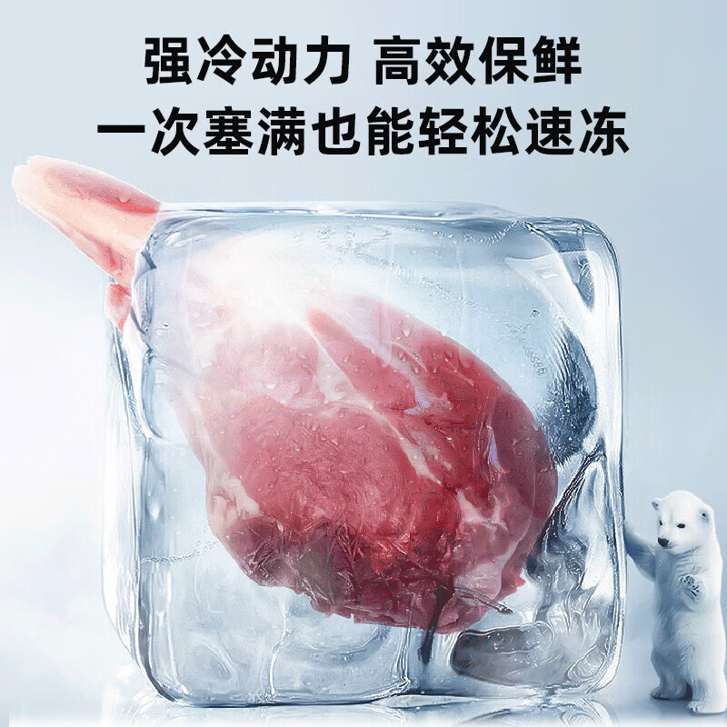 Xinfei small freezer household freezer small dual-purpose freezer rental refrigerated freezer commercial horizontal freezer energy-saving single temperature model 58L first-level energy-saving store hot sale