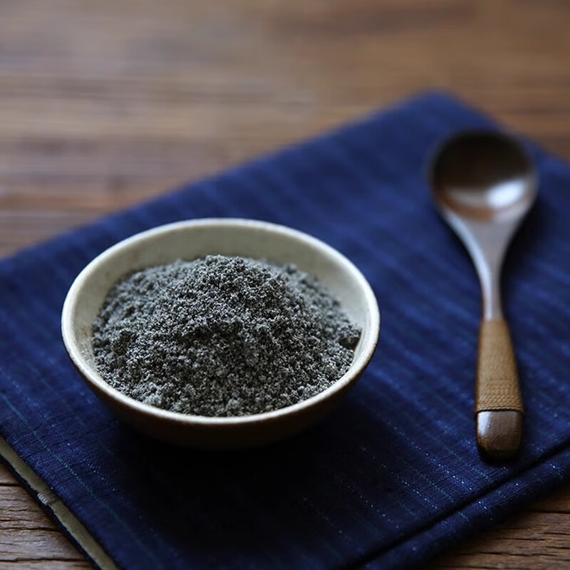 Tanimoto Dogen pure black sesame powder 400g cooked sesame powder without added sugar freshly ground to make black sesame paste for home use