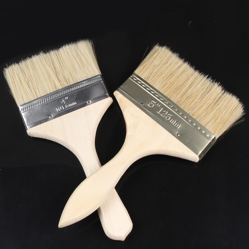 Kelibang bristle paint brush, soft bristle brush, cleaning brush, thickened pig bristle brush, mixed bristle brush, 2.0 inches KB3217