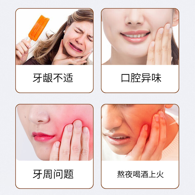 Liangmianzhen (LMZ) rapid anti-gingival toothpaste to relieve gum problems, 1 tube 110g, domestic brand, selected herbal medicine