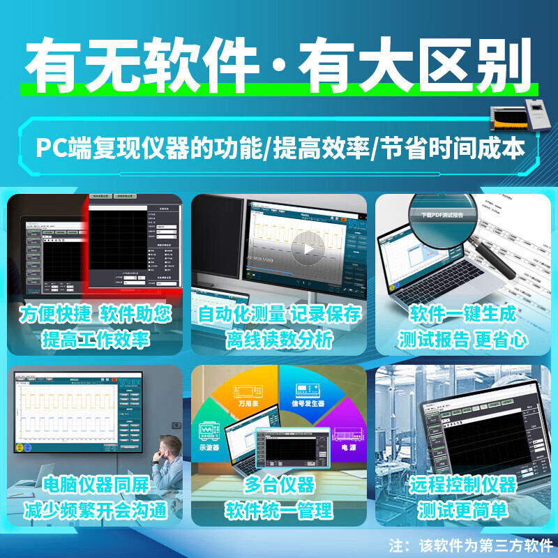 TEKTRONIX desktop multimeter DMM6500 six and a half digit touch screen Keithley high-precision digital multimeter DMM6500 (including low-power analysis version software)