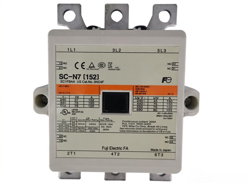 Original AC contactor SC-N4/SE N5 N6 N7 N8 N10 N11 N12 N14 Japan Fuji SC-N4 380V