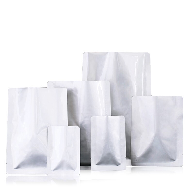 BLEUETS pure aluminum foil vacuum packaging bag food tea sealing bag aluminum foil plastic sealing bag large size 100 pieces 21*31