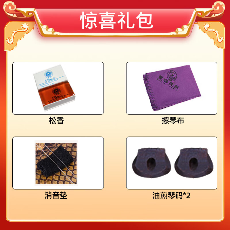 XINGHAI INSTRUMENT Erhu national musical instrument stringed instrument mahogany rosewood erhu beginners learn to play for grade examination 8772F African rosewood erhu