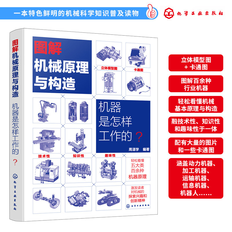 Illustration of mechanical principles and structure. How does the machine work?