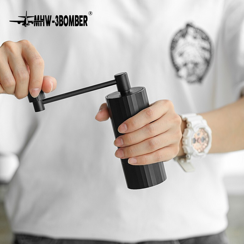 MHW-3BOMBER bomber hand grinder Sparrow S1 manual coffee bean grinder hand brew single product grinder black