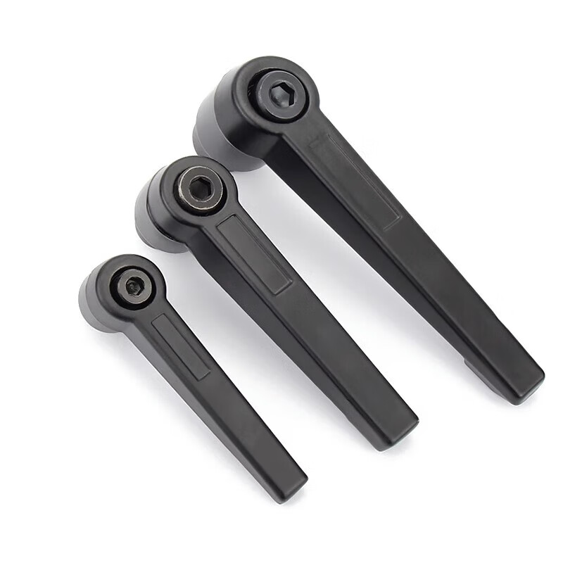 Jinchao adjustable position tightening handle screw 7-shaped rotating handle L-shaped ratchet self-locking wrench bolt M5M10M16 M6*25 (external thread) (2 pieces)