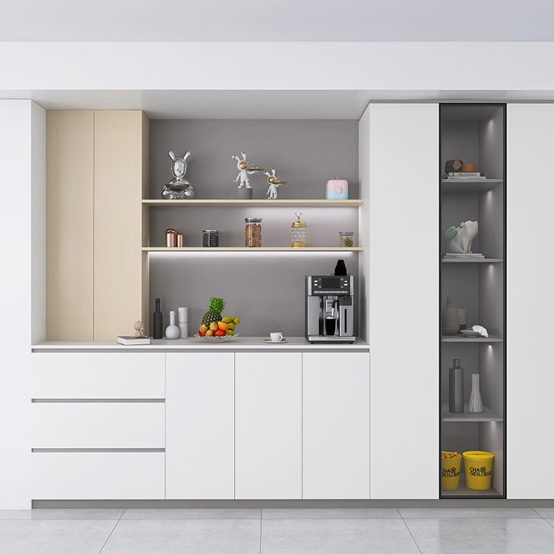 Chengshi Xianghe Furniture Beijing whole house customized Millennium Boat ENF grade particle board wardrobe entry shoe cabinet tatami cabinet Millennium Boat ENF grade particle board whole house customization enjoy full discount