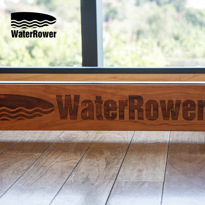 WaterRower original imported rowing machine water resistance rowing machine home aerobic fitness equipment double-track solid wood imported Jingzhi model cherry wood with LOGO Jingzhi model