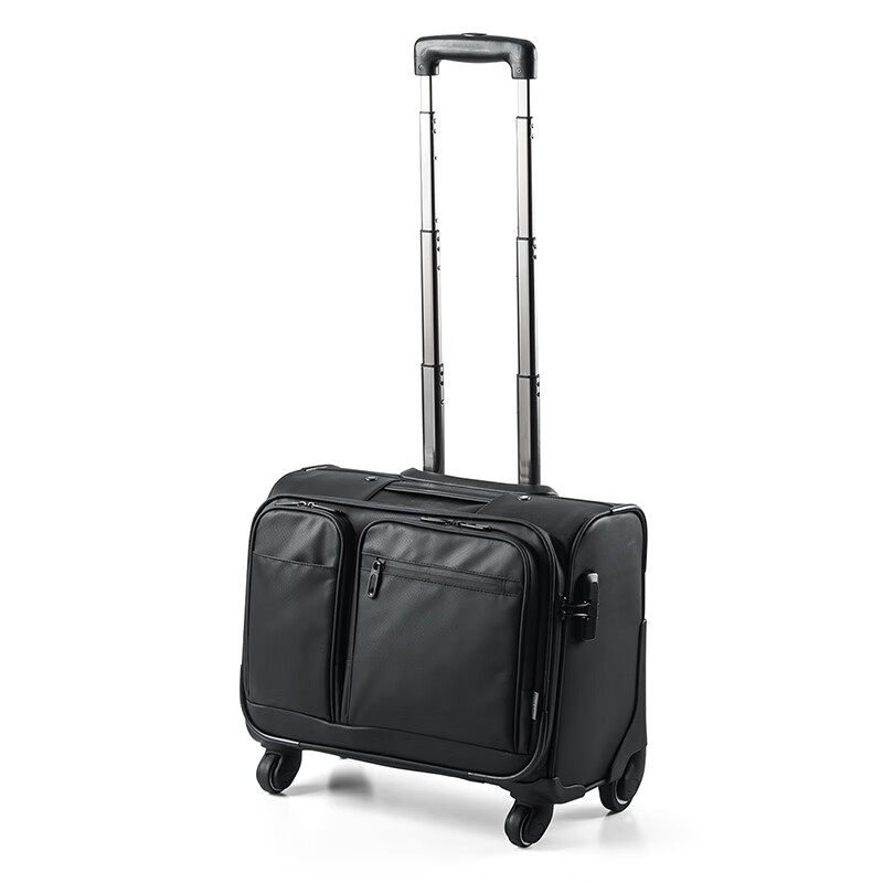 Shanye short-term travel trolley suitcase, small business carry-on suitcase, TSA combination lock suitcase trolley bag, 20 inches