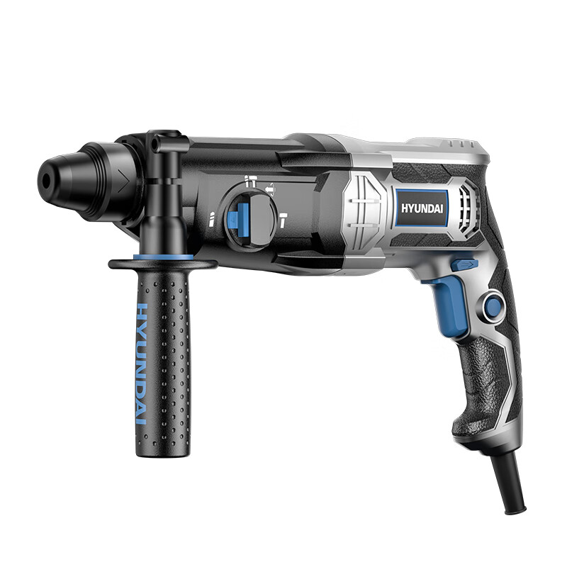 HYUNDAI Korean modern impact drill electric hammer electric drill electric pick multifunctional household power tool with tool box set